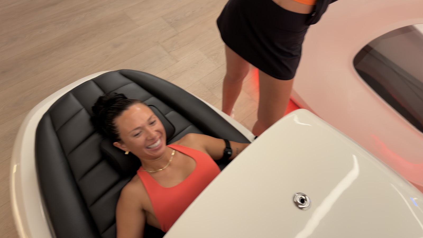 Photography from the SlimFit Studios wellness session with Vanessa Benham